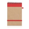 Spiral Bound Recycled Pad red
